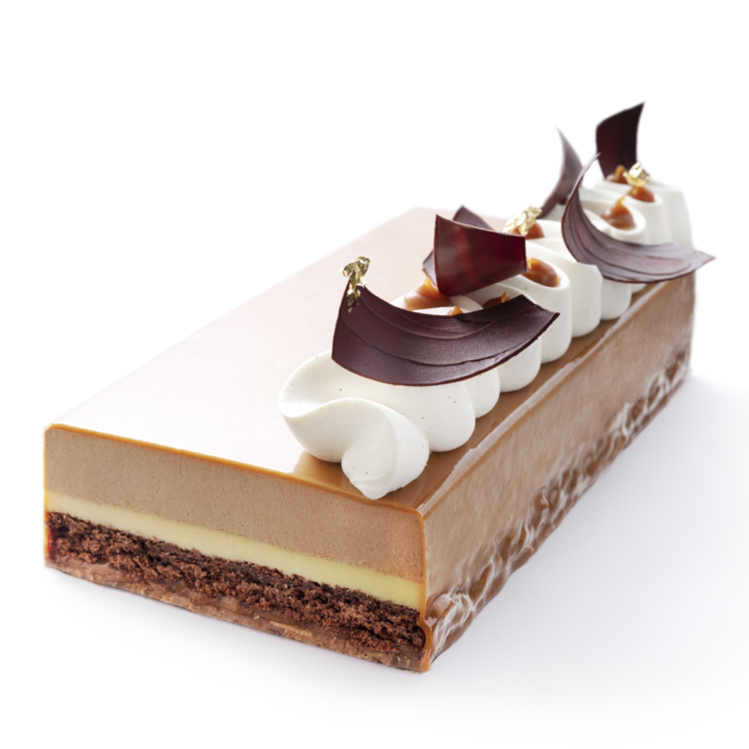 CARAMEL PASSION FRUIT CHOCOLATE CAKE